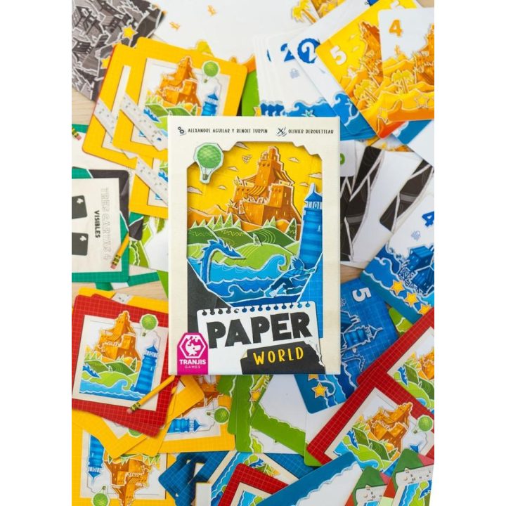 Tranjis games sl Jogo de tabuleiro Paper World
