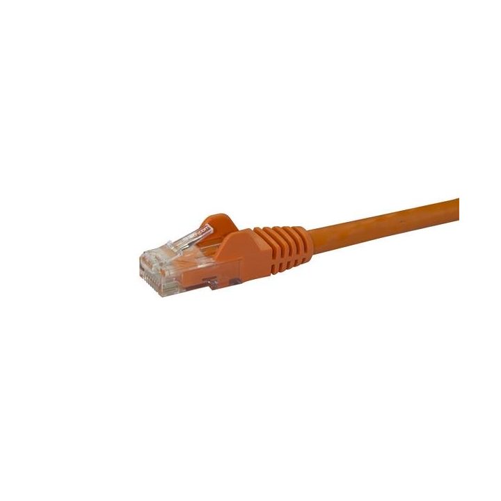 StarTech.com 0.5m White Cat6 UTP Ethernet Gigabit RJ45 Snagless…