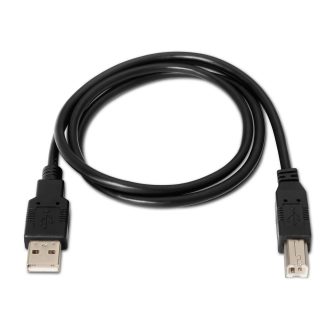 AISENS A101-0006 cable USB USB 2.0 1,8 m USB A USB B Negro