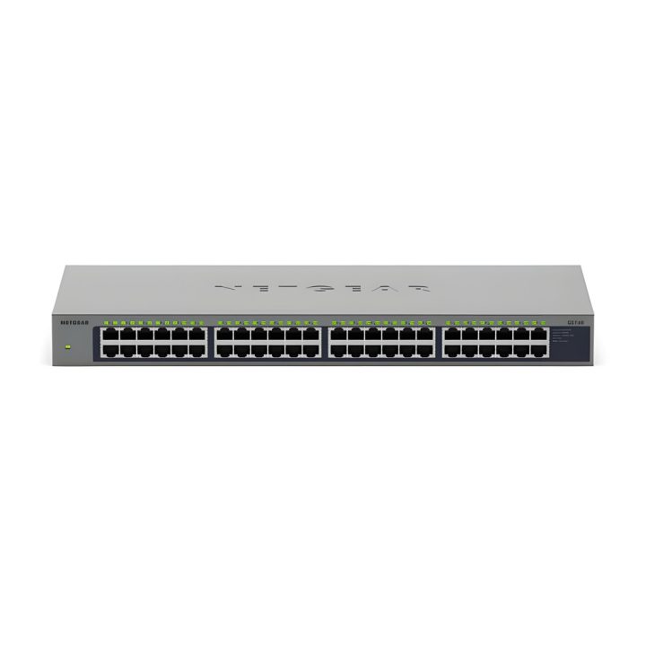 NETGEAR GS748 Não gerido Gigabit Ethernet (10/100/1000) Cinzento