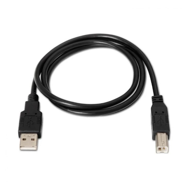 AISENS A101-0006 cable USB USB 2.0 1,8 m USB A USB B Negro