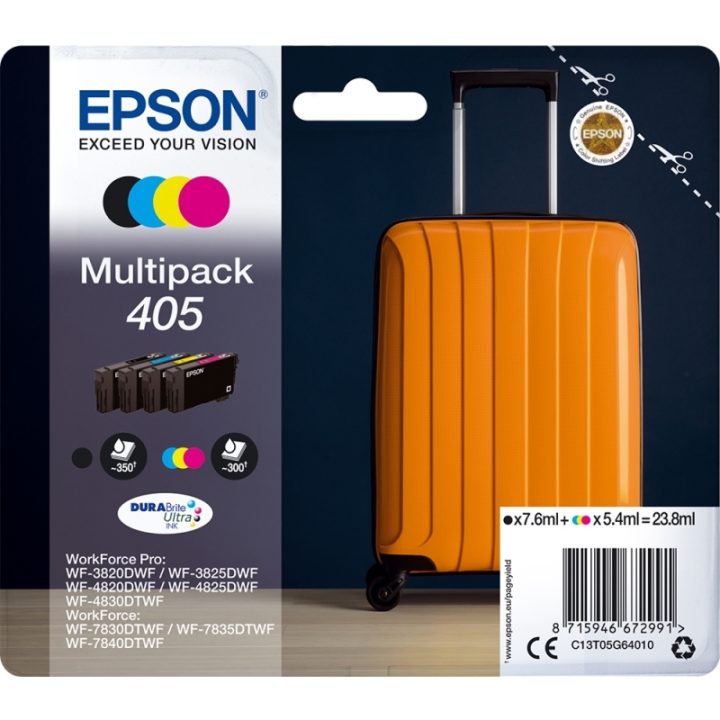 Epson Multipack 4-colours 405 Tinta DURABrite Ultra
