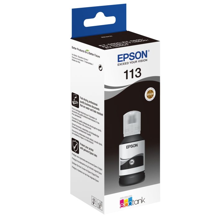 Epson 113 EcoTank Pigment Black Ink Bottle