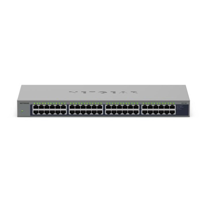 NETGEAR GS748 Unmanaged Gigabit Ethernet (10/100/1000) Gray