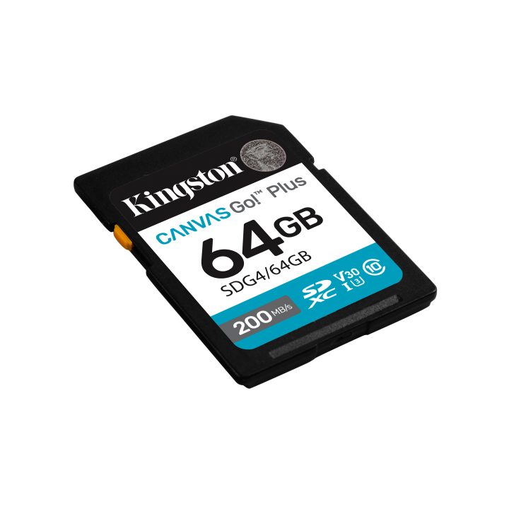Kingston Technology Canvas Go! Plus 64GB SDXC Canvas Go Plus Gen4…