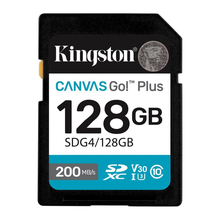 Kingston Technology Canvas Go! Plus 64GB SDXC Canvas Go Plus Gen4…