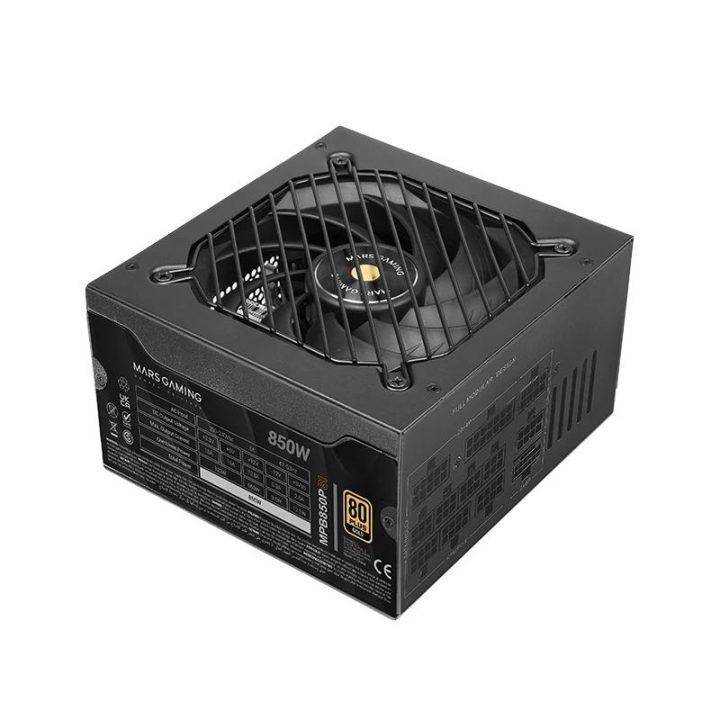Mars Gaming MPB850PSI Power Supply Unit 850 W 24-pin ATX ATX Black