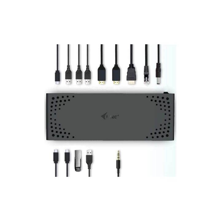 i-tec USB-C Triple Display Docking Station Gen 2 + Power Delivery 100W