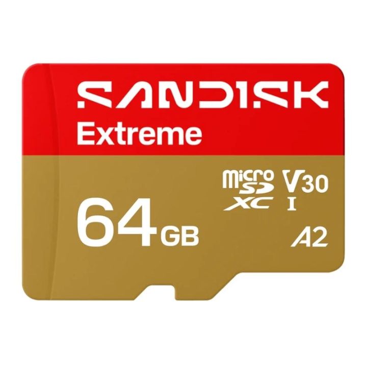 SanDisk microSDXC Extreme 64GB uSD 170/80MBs +Adap…