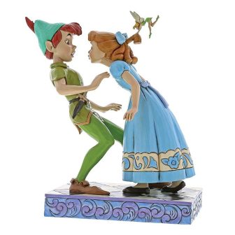 Figura Enesco Disney peter pan peter pan wendy y campanilla