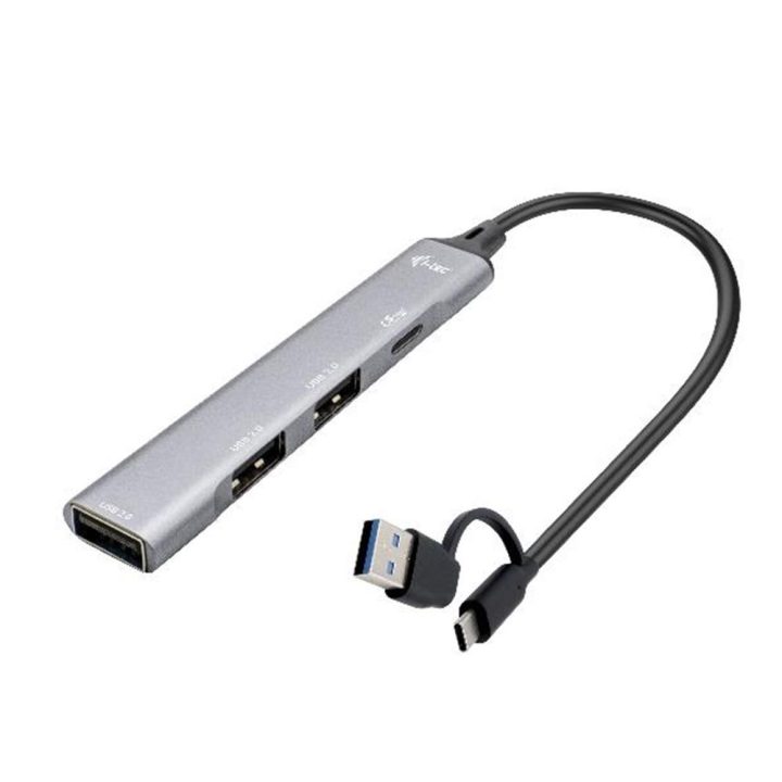 i-tec USB-C/USB-A Metal HUB 1x USB 3.0 + 3x USB 2.0