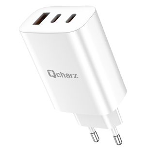 Qcharx international Cargador qcharx ares 3a 65W 2 puerto tipo C +…