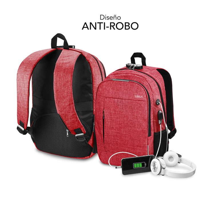 Mochila Subblim urban lock backpack para portátil 16 polegadas…