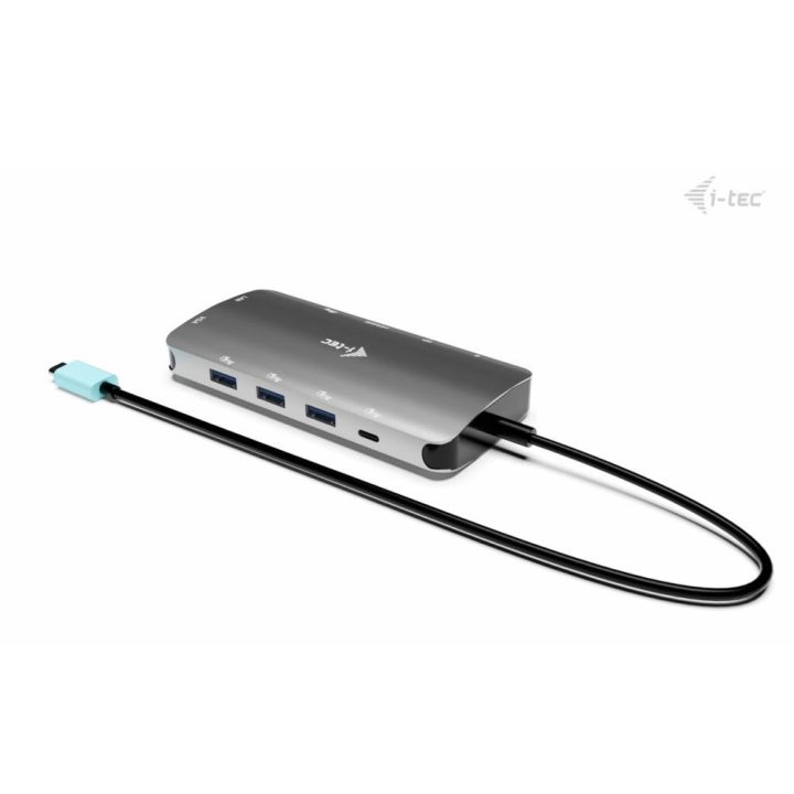 i-tec USB-C Metal Nano 3x Display (DP, HDMI and VGA) Docking Station…
