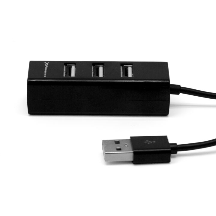 Phoenix Technologies Portable USB Hub Phoenix 4 Ports USB 2.0…