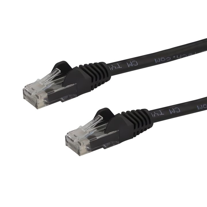 StarTech.com Snagless Cat 6 Cat6 Gigabit Ethernet Network Cable 0.5m…