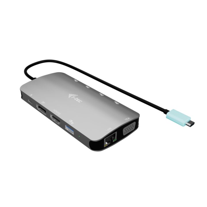 i-tec USB-C Metal Nano 3x Display (DP, HDMI and VGA) Docking Station…