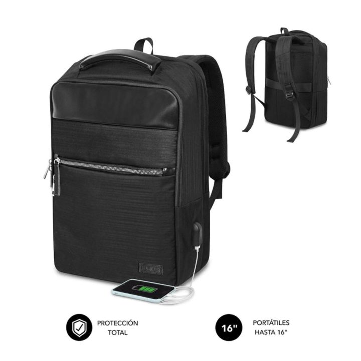 Mochila Subblim business v2 ap para portatil 16 pulgadas negro…