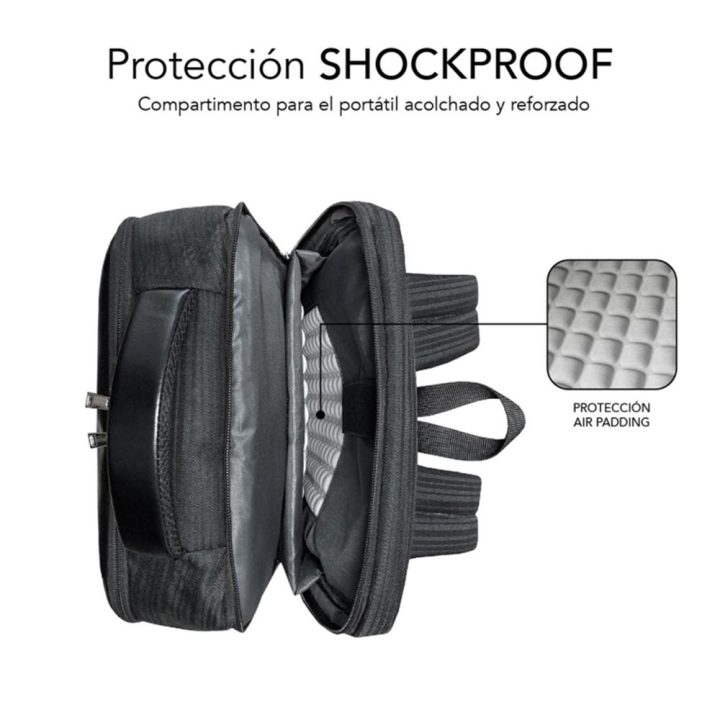 Mochila Subblim business v2 ap para portatil 16 pulgadas negro…