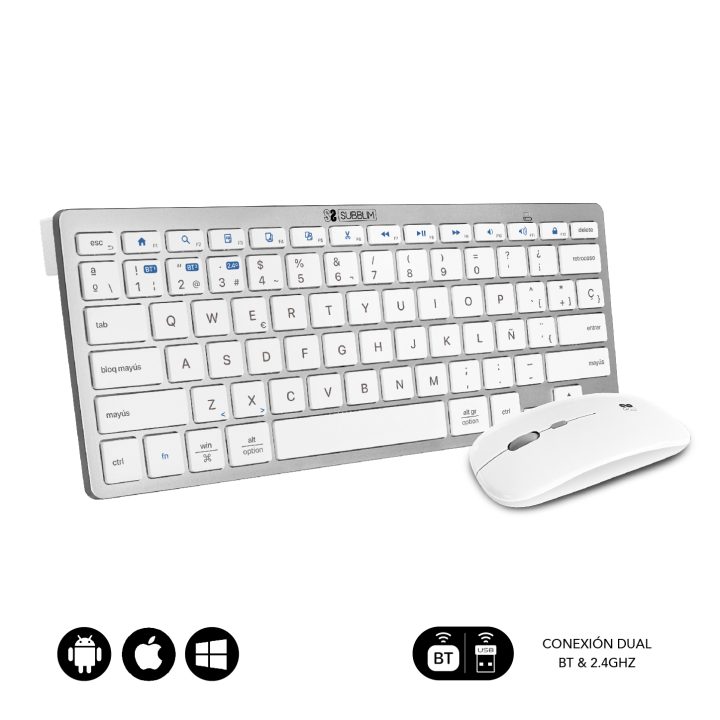 Subblim subkbc-OCO010 Wireless Keyboard + Mouse