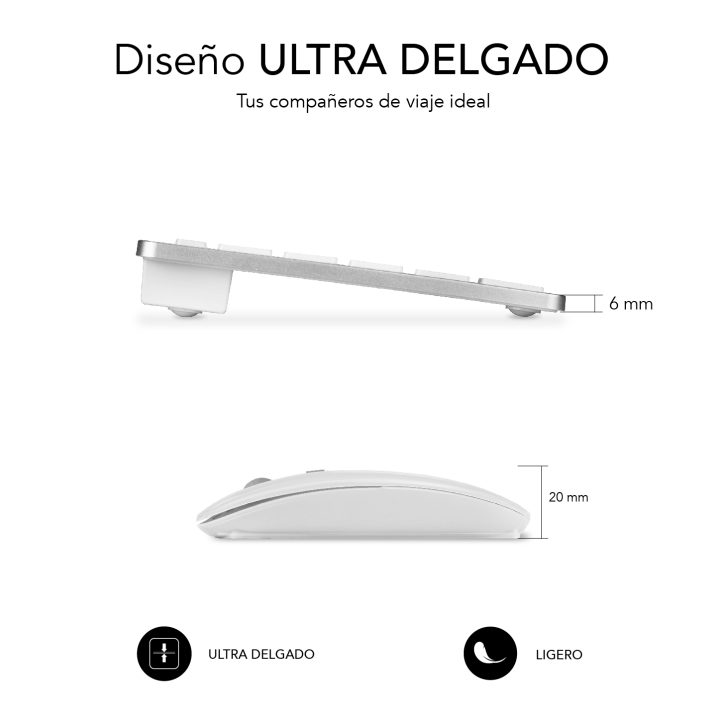 Teclado + rato Subblim subkbc-OCO010 sem fios