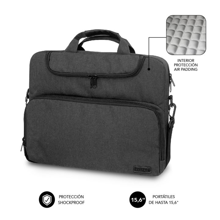 Maleta Subblim air padding para portátil 15,6 polegadas cinzento…