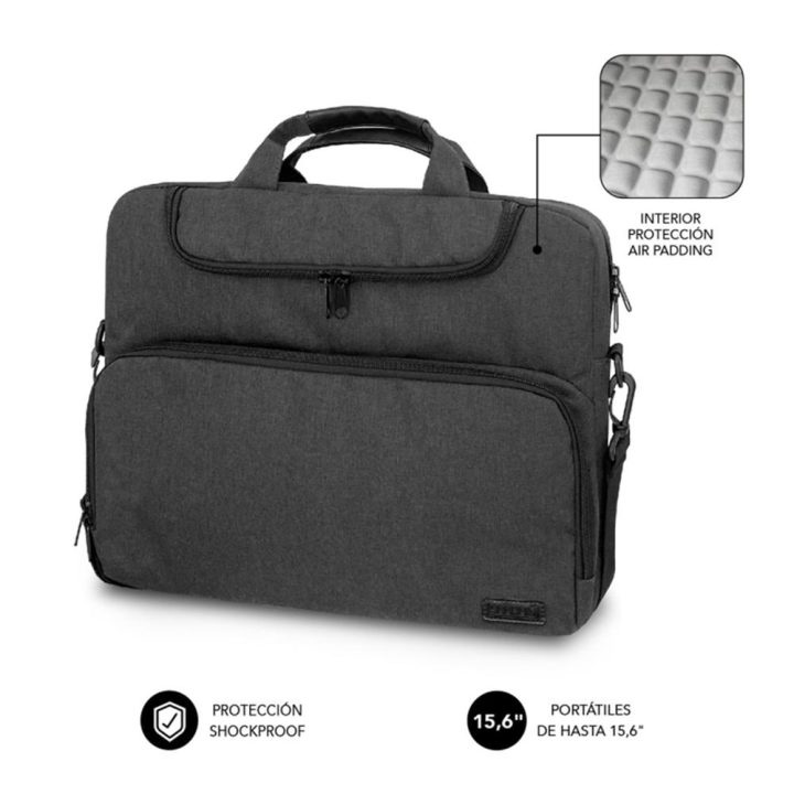Maleta Subblim air padding para portátil 15,6 polegadas cinzento…