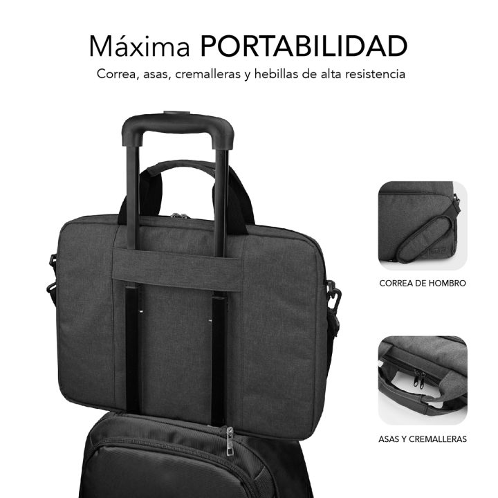 Subblim Air Padding Laptop Case for 15.6-inch Laptops Dark Gray…
