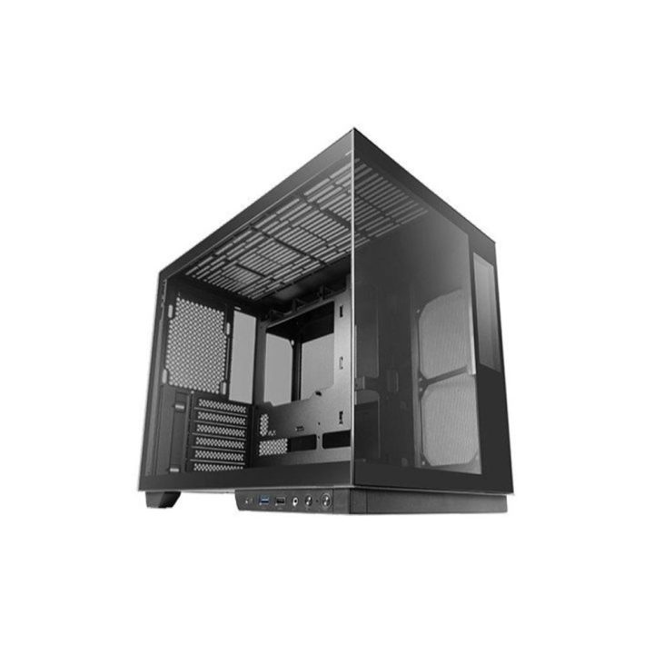Mars Gaming MCMIRAGE Black Midi Tower Computer Case