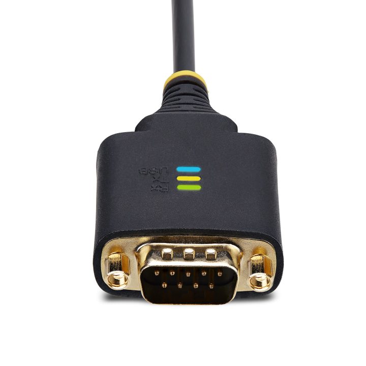 StarTech.com Cable Adaptador USB a 2 Puertos Serie de 60cm - Cable…