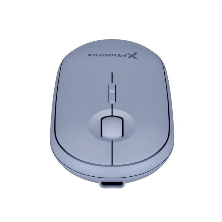 Phoenix Technologies Wireless Mouse Rebble Bluetooth and 2.4 GHz Up…