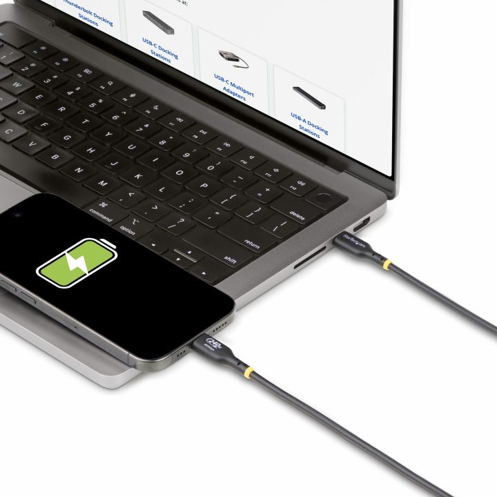 StarTech.com 1m USB-C Charging Cable - USB Type C Cable - USB-IF…
