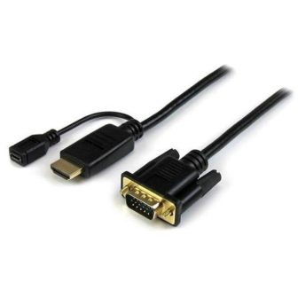 StarTech.com Cable de 91cm Conversor Activo HDMI a VGA - Adaptador…
