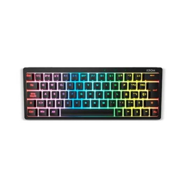 Teclado mecânico Krom kreator Cabo USB Espanhol (NXKROMKREATORSP)