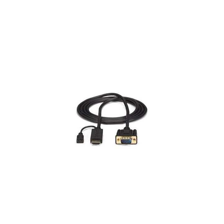 StarTech.com Cable de 91cm Conversor Activo HDMI a VGA - Adaptador…