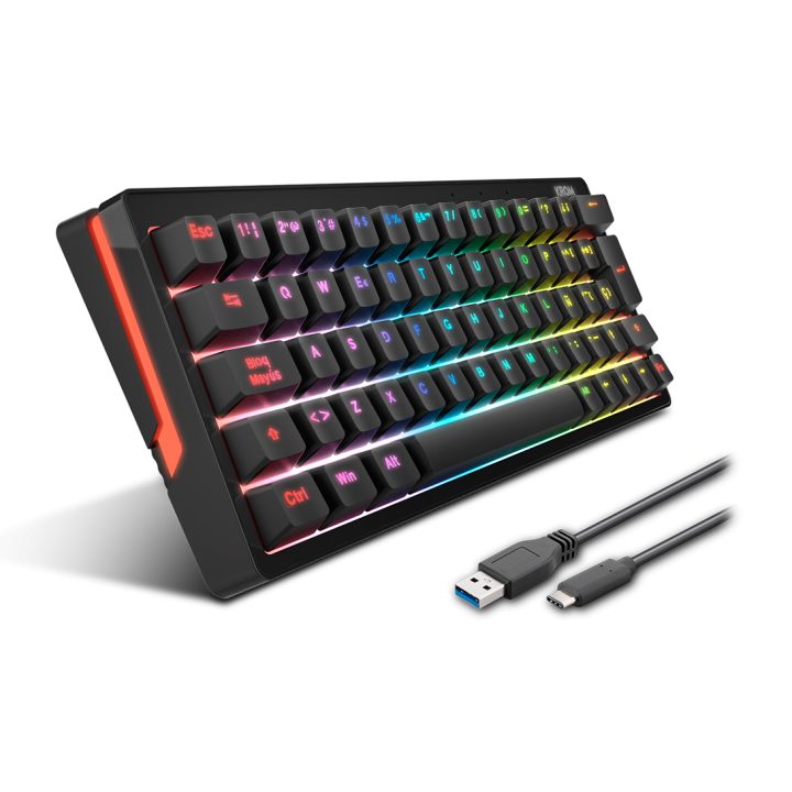 Krom Kreator Mechanical Keyboard USB Cable Spanish (NXKROMKREATORSP)
