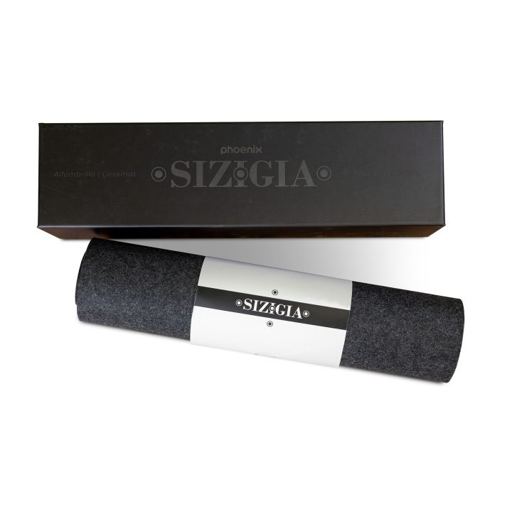 Phoenix technologies Phoenix sizigia premium felt desk mat dark gray…