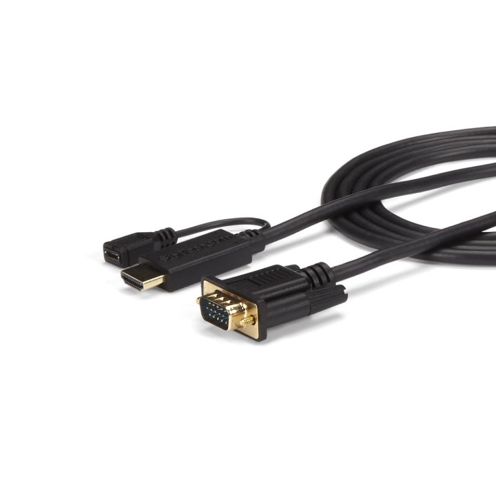 StarTech.com Cable de 91cm Conversor Activo HDMI a VGA - Adaptador…