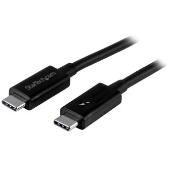 StarTech.com Passive Thunderbolt 3 Cable 1m - 20Gbps - PD 100W - 4K…