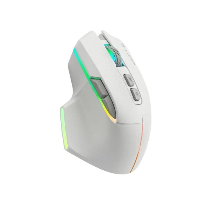 Mars Gaming MMWVECTORW ratón Juego Mano derecha RF Wireless +…
