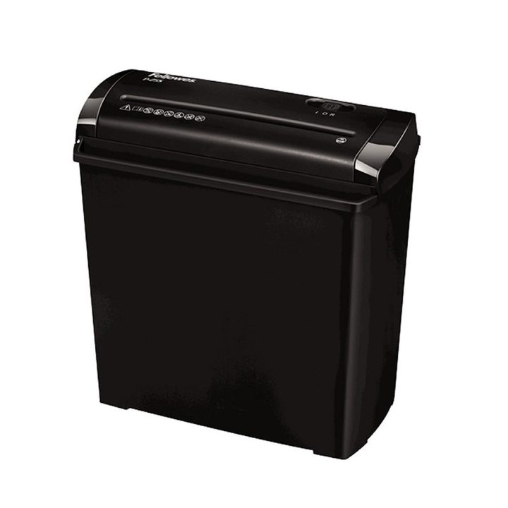 Fellowes P-25S Paper Shredder Strip Cut 22 cm Black, Gray