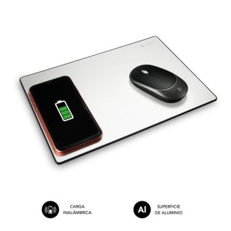 Alfombrilla cargador Subblim mousepad wireless charger 10W…