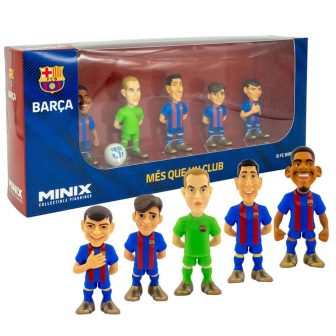 Pack 5 figuras minix fc barcelona (MN10523)
