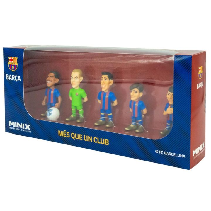 Pack of 5 Minix FC Barcelona Figures (MN10523)