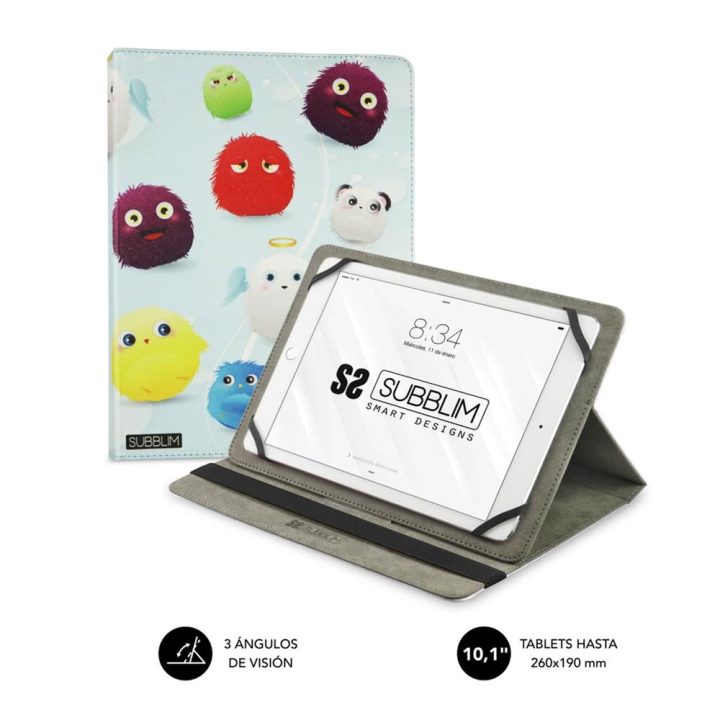 Capa Subblim trendy case para tablet 10,1 polegadas furry…