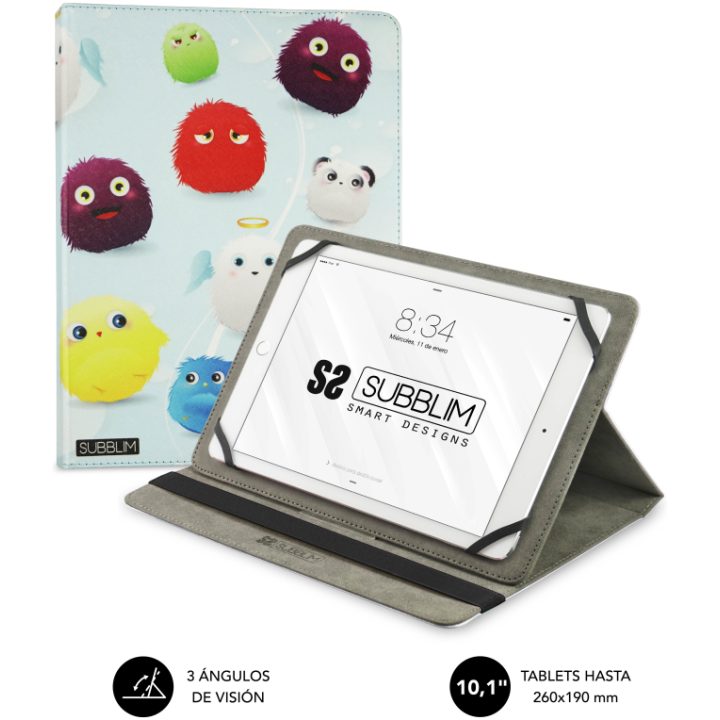 Subblim trendy case furry tablet case 10.1 inches (SUB-CUT-4TC001)