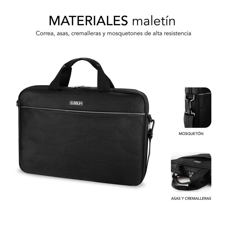 Subblim Maletín con Ratón Select Pack Wireless Mouse USB + Laptop bag…
