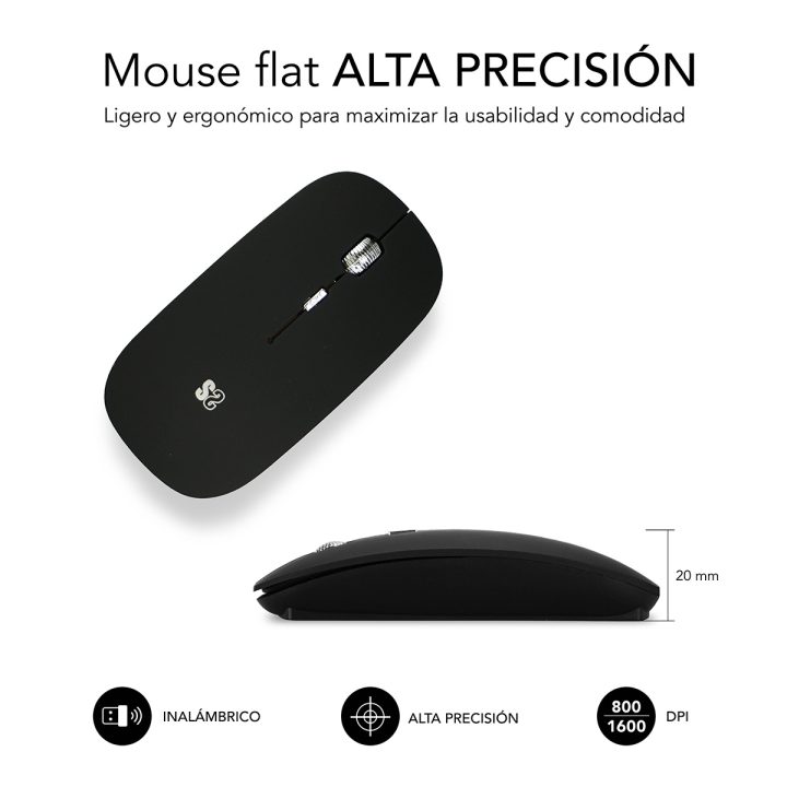 Subblim Briefcase with Mouse Select Pack Wireless Mouse USB + Laptop…