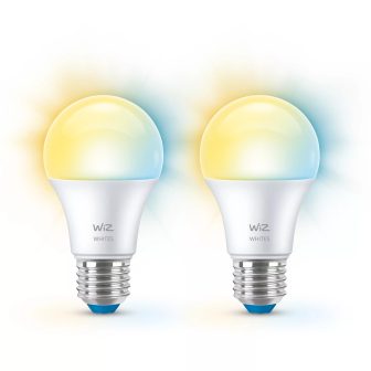 WiZ 60 W A60 E27 Bulb x2