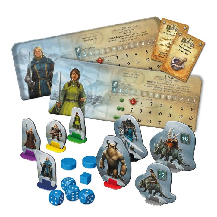 Juego de mesa Devir las leyendas de andor-el frío eterno (BGANDFRISP)